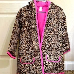 Girl rain jacket. Size 7-8